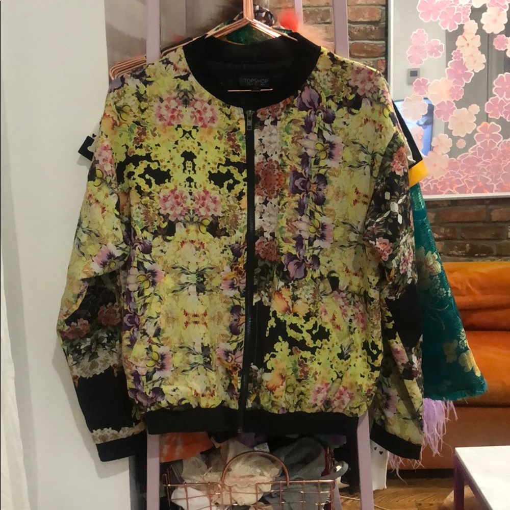 topshop bomber